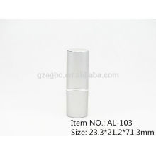 Simples plástico Oval batom tubo recipiente AL-103, copo tamanho 11.8/12.1/12.7mm, cores personalizadas